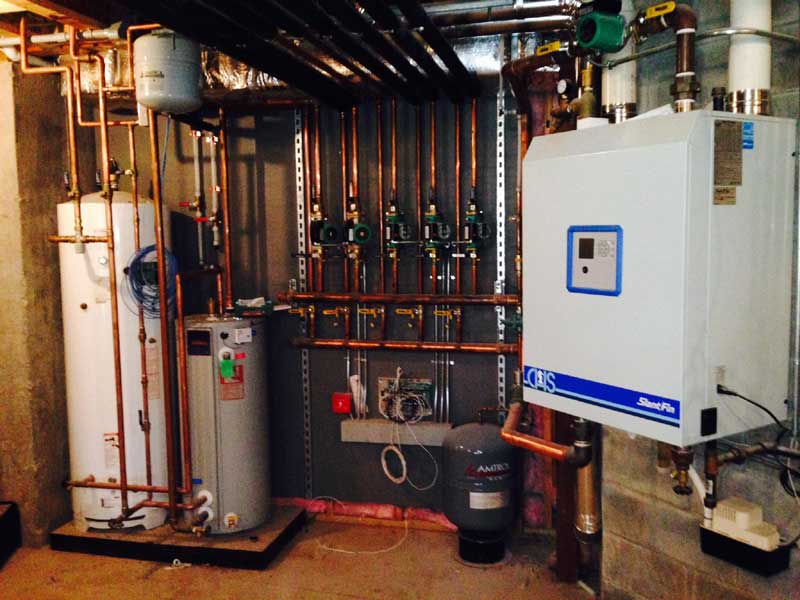 Водяное газовое отопление