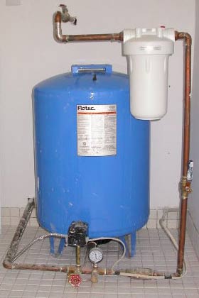 Установка и подключение расширительного бака для водоснабжения