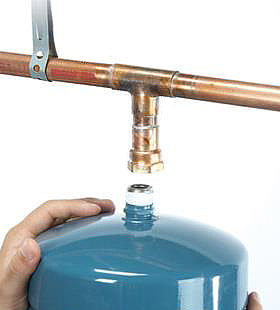 становка расширительного бака