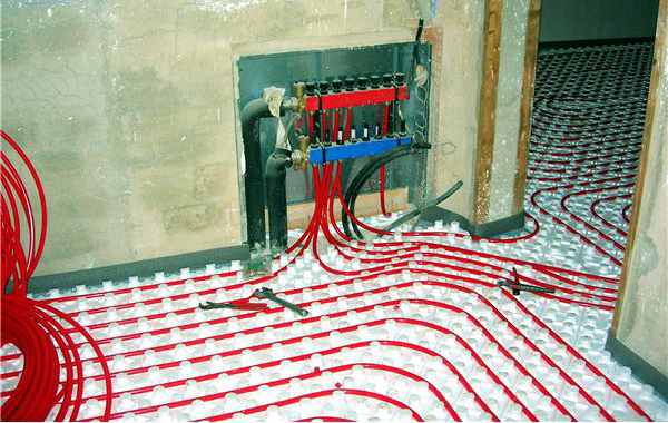 Установка и подключение теплого пола