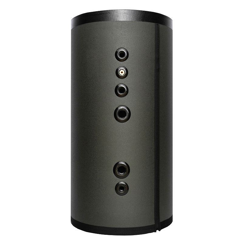 Бойлер косвенного нагрева с одним змеевиком ELSEN 200 л, цвет черный