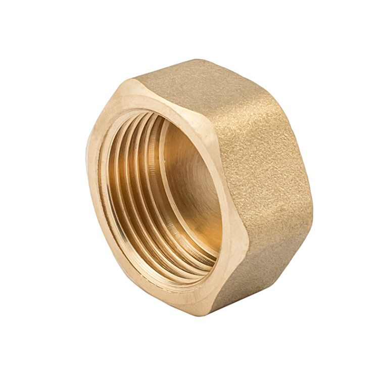 Заглушка, ELSEN, Metalit, В, 1 1/2", латунь