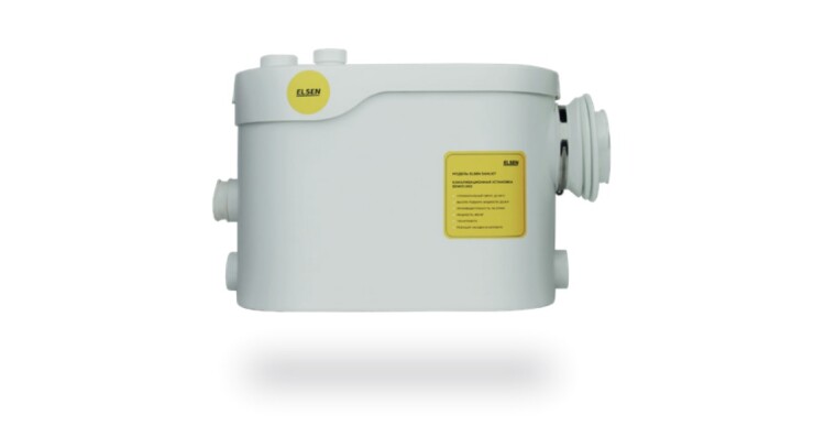 Канализационная насосная установка, ELSEN, SaniJet, боковое подключение