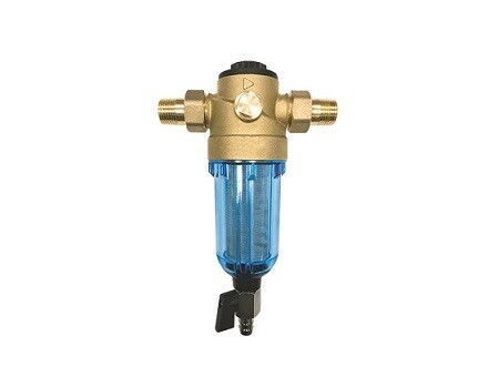 Фильтр, обратной промывки, для ГВС, 1/2", Н, латунь