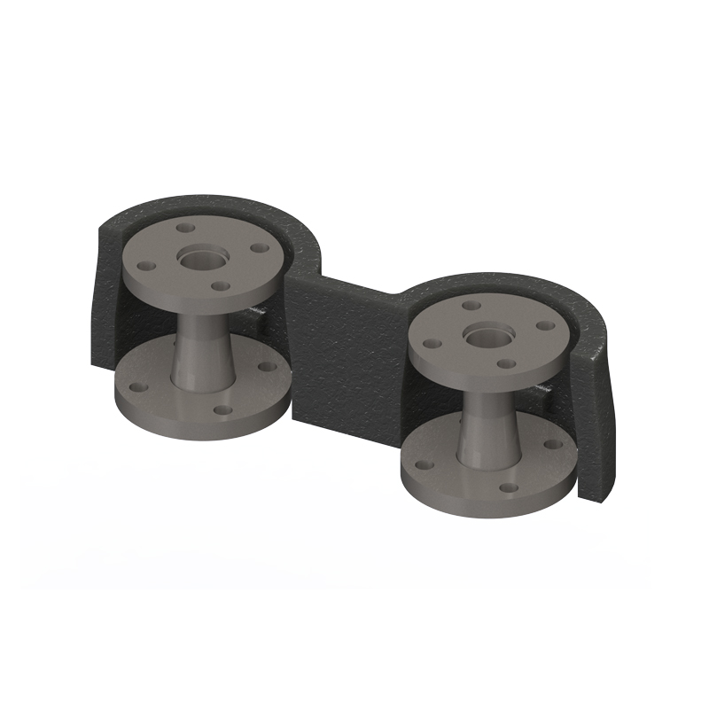 Комплект переходных фланцев DN50 PN10 / DN40 PN10