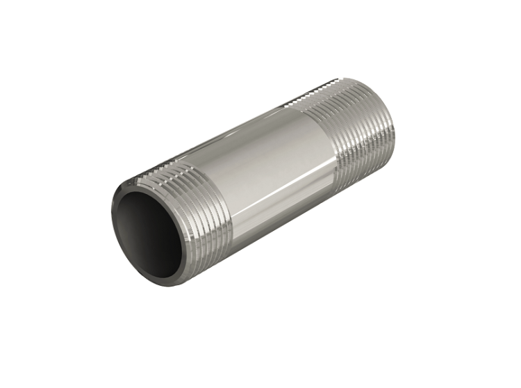 Сгон, ELSEN, Tin plated Metalit, прямой, НН, 1/2", 1/2", длина сгона, мм-150, латунь с покрытием TIN (олово)