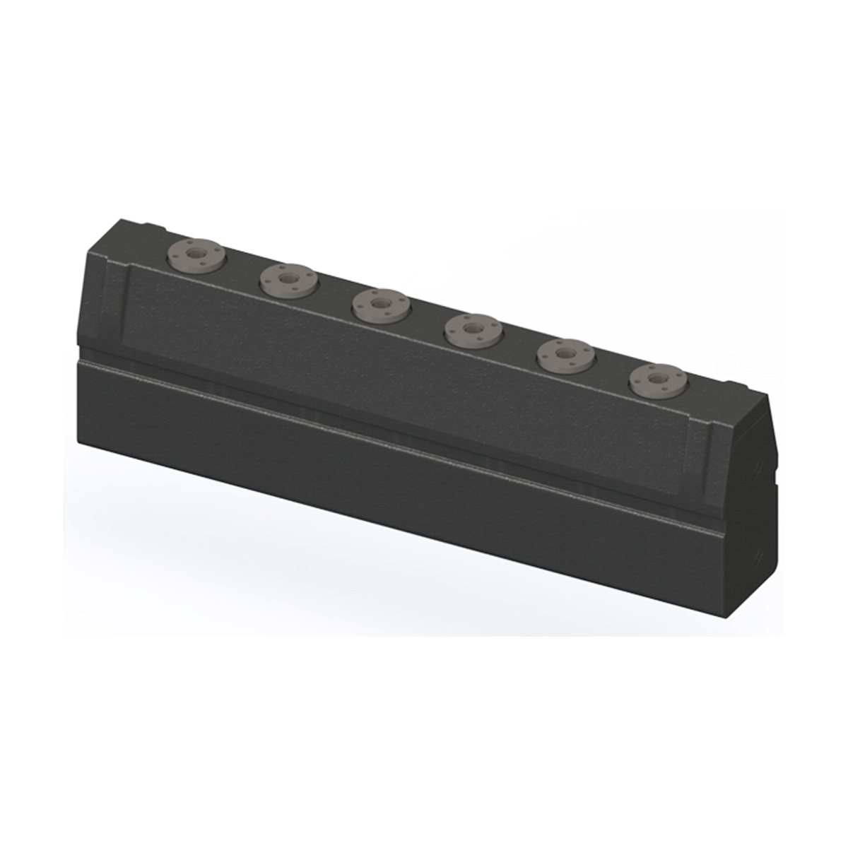 Коллектор на 3 контура DN100 в изоляции  с фланцевыми отводами DN40 PN10