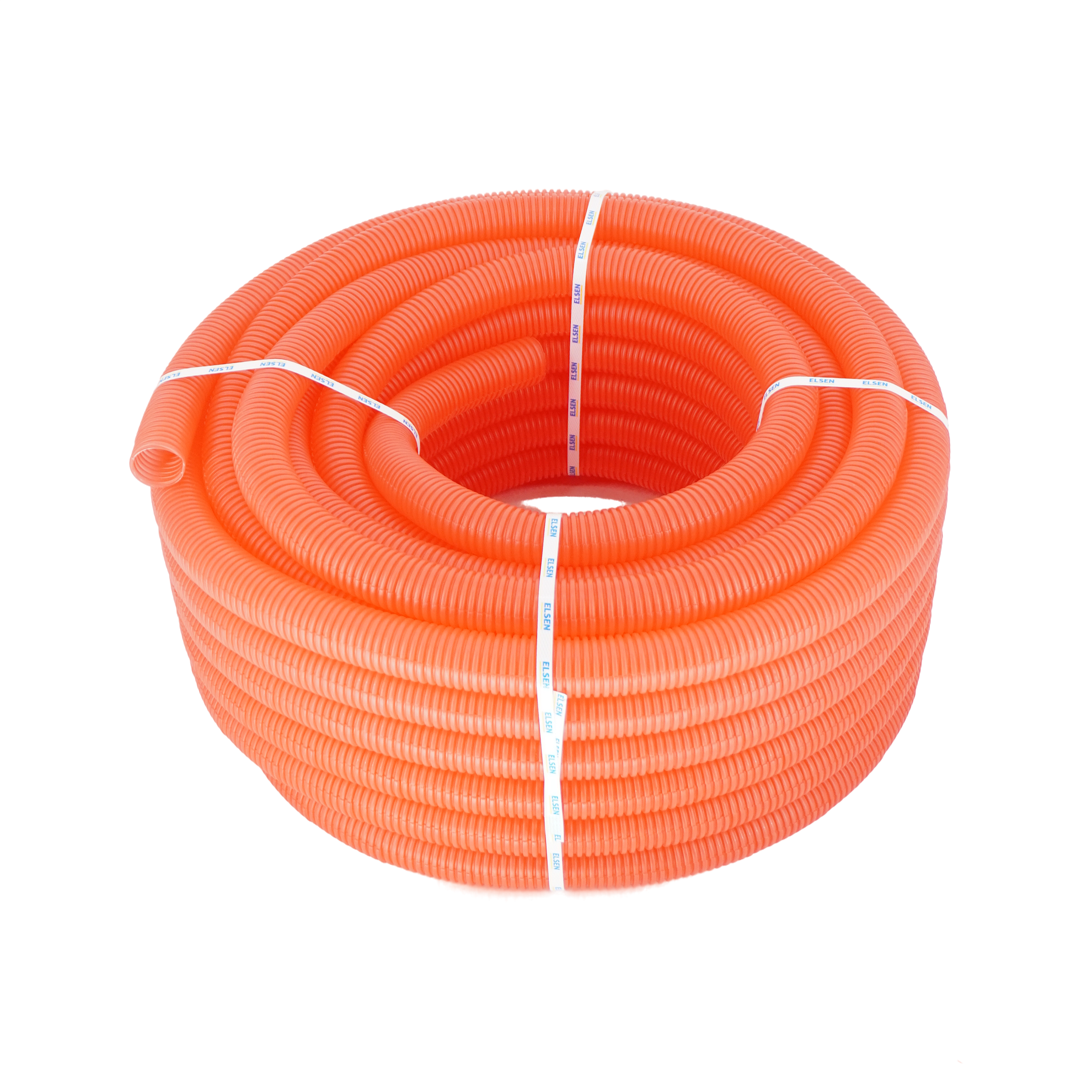 Труба гофрированная FlexLight, для Ø32, наружный Ø40, красная, бухта 30 м