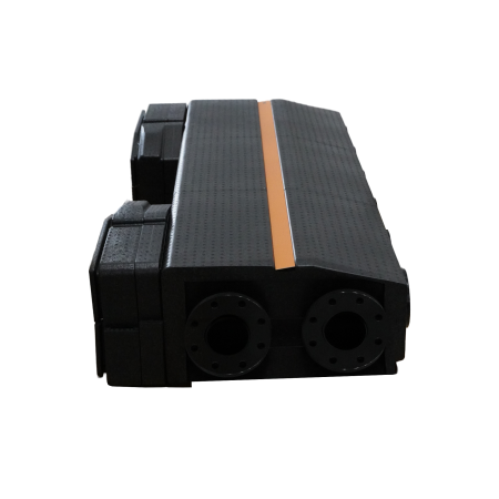 Коллектор на 2 контура DN100 в изоляции  с фланцевыми отводами DN40 PN10