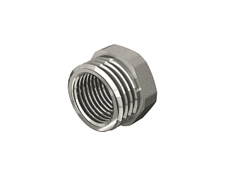 Футорка, ELSEN, Tin plated Metalit, НВ, 1 1/4", 1", латунь с покрытием TIN (олово)