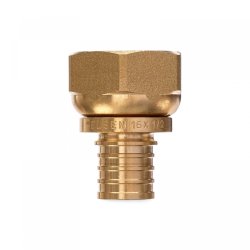 Переходник, ELSEN, Monolit, НГ, 16, 1/2", латунь, CN