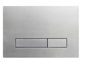 Клавиша смыва, Elsen, E01, для унитаза, шгв 245*14*175, нержавеющая сталь, цвет-inox