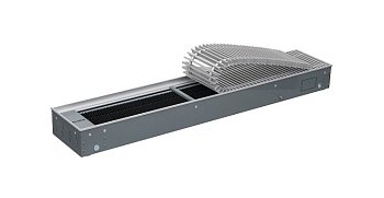 Конвектор, EKN, 300*120*2600, роликовая решётка, алюминий, натуральный, рамка-алюминий, 1660 Вт