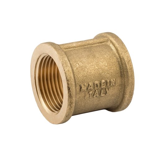 Муфта, ELSEN, Metalit, ВВ, 3/4", 3/4", латунь, равнопроходная