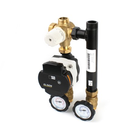 Насосная группа, SMARTBOX 2.0, смесительная, DN 20, без насоса, с термостатическим клапаном 25-55°C