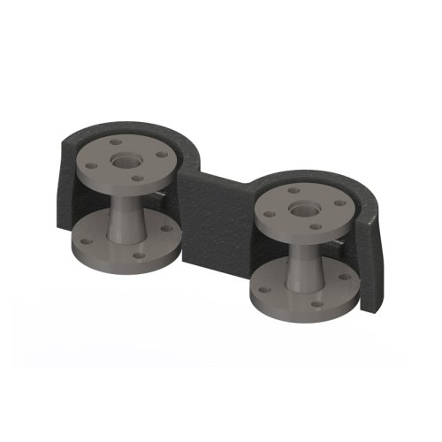 Комплект переходных фланцев DN50 PN10 / DN40 PN10