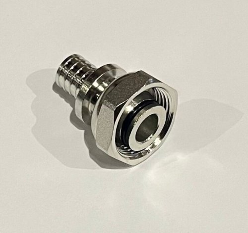 Переходник, ELSEN, Tin plated Monolit, НГ ЕК, 16, 3/4", латунь с покрытием TIN (олово), CN
