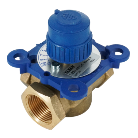 3-ходовой смесительный клапан, подключение 1 1/4 ВВ, Kvs 18