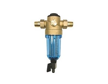 Фильтр, обратной промывки, для ХВС, 3/4", Н, латунь