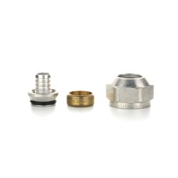 Резьбозажимное соединение, НГ ЕК, 3/4", 16 x 2,2, латунь, для PEX труб