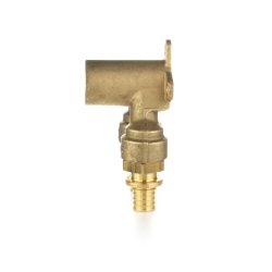 Угольник настенный, ELSEN, Monolit, проточный, двойной, В, 20, 1/2", латунь, CN