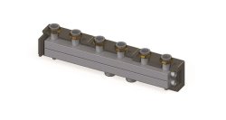 Гребёнка, SMARTBOX 3.5, DN25, 1 1/2", 5 контуров, размер отвода-1 1/2", 3,5 м3/ч