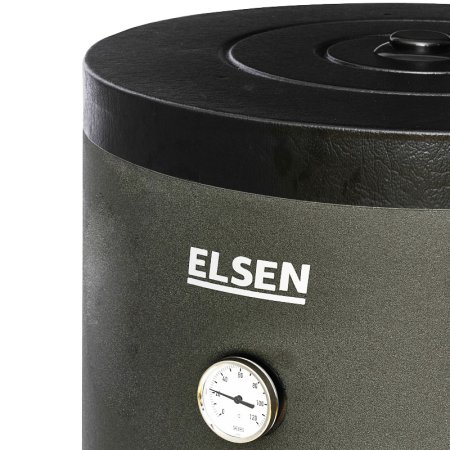 Бойлер косвенного нагрева с одним змеевиком ELSEN 800 л, цвет черный