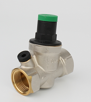 Редуктор давления, ELSEN, мембранный с фильтром с сменным картриджем макс 16 бар , регулировка 1-6,5 бар ВВ 1" — 1"