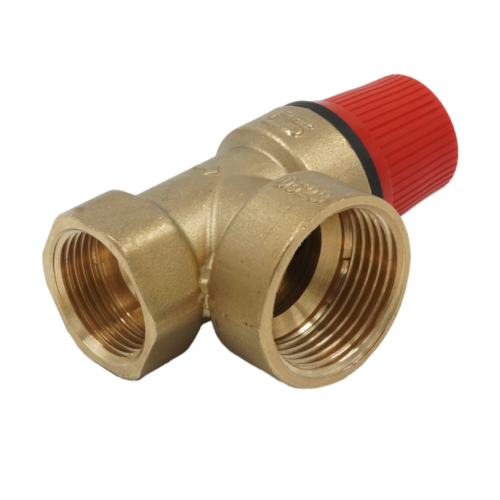 Клапан предохранительный, 3/4", 3/4", ВВ, 8 бар, латунь