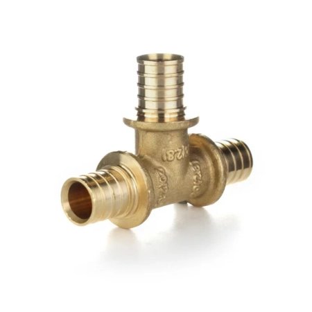 Тройник, ELSEN, Monolit, 25, 25, 25, латунь, равносторонний