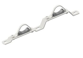 Кронштейн сдвоенный для коллектора 3/4" ( делится на два одинарных)