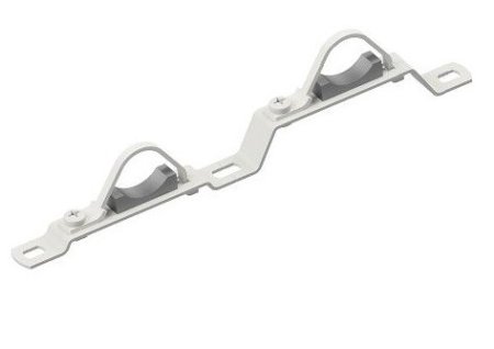 Кронштейн сдвоенный для коллектора 3/4" ( делится на два одинарных)