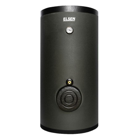 Бойлер косвенного нагрева с одним змеевиком ELSEN 300 л, цвет черный