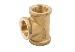 Тройник, ELSEN, Metalit, ВВВ, 1/2", 1/2", 1/2", латунь, равнопроходной