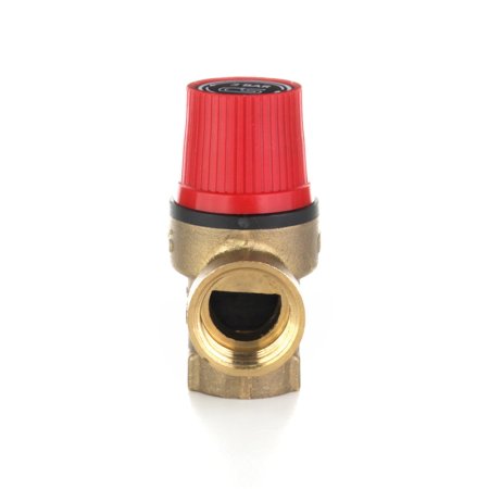 Клапан предохранительный, 1/2", 1/2", ВВ, 3 бар, латунь