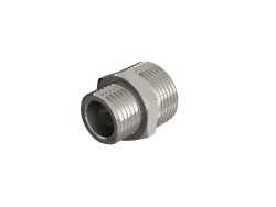 Ниппель, ELSEN, Tin plated Metalit, НН, 1/2", 3/4", латунь с покрытием TIN (олово), переходной