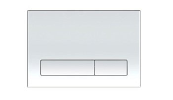 Клавиша смыва, Elsen, E16, для унитаза, шгв 220*13*150, без выступа кнопки, цвет-хром