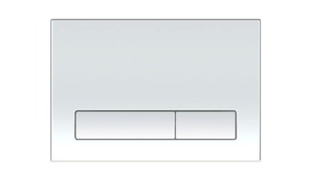 Клавиша смыва, Elsen, E16, для унитаза, шгв 220*13*150, без выступа кнопки, цвет-хром