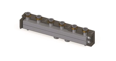 Гребёнка, SMARTBOX 3.5, DN25, 1 1/2", 3 контура, размер отвода-1 1/2", 3,5 м3/ч