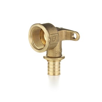 Угольник настенный, ELSEN, Monolit, В, 20, 3/4", латунь