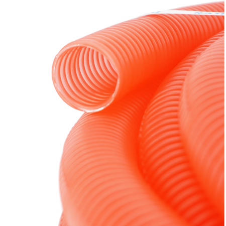 Гофротруба, FlexLight, Ø-25-32, наружный Ø-40, красная, бухта 30 м