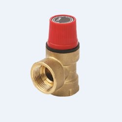 Клапан предохранительный, 3/4", 3/4", ВВ, 6 бар, латунь
