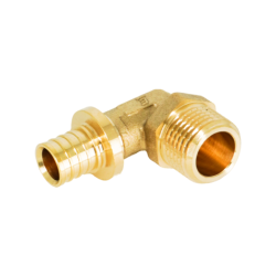 Угольник 90°, ELSEN, Monolit, Н, 16, 1/2", латунь, CN