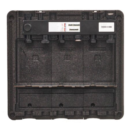 Гребёнка, SMARTBOX 2.0, DN20, с гидрострелкой, 1", 3 контура, размер отвода-1", 2 м3/ч