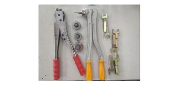 Комплект механического инструмента для аксильной системы в комплекте расширитель , насадки для расширителя D20 , D25 , D32; запрессовщик - тиски