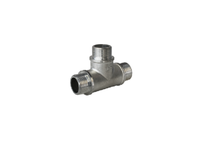 Тройник, ELSEN, Tin plated Metalit, ННН, 3/4", 3/4", 3/4", латунь с покрытием TIN (олово), равнопроходной